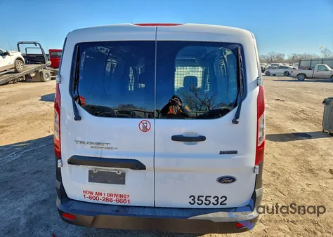 2022 Ford Transit Connect Xl из США, поврежденный, VIN NM0LS7S24N1520134